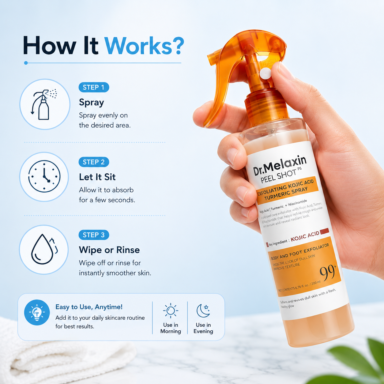 Dr Melaxin  Peel Shot Spray