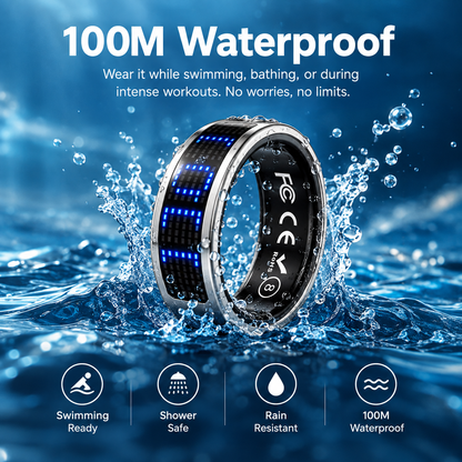 Smart Ring Track Sleep, Heart Rate & Recovery 24/7.